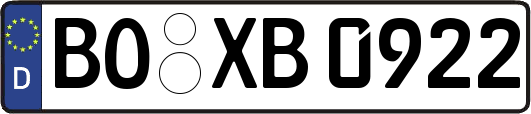 BO-XB0922
