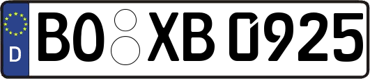 BO-XB0925
