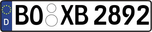 BO-XB2892