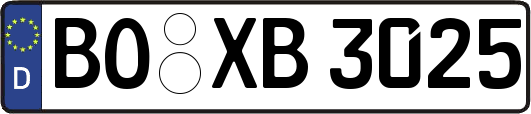 BO-XB3025