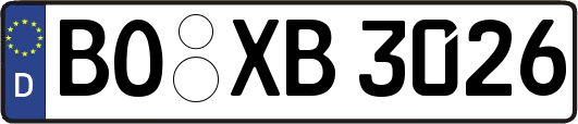 BO-XB3026