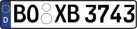 BO-XB3743
