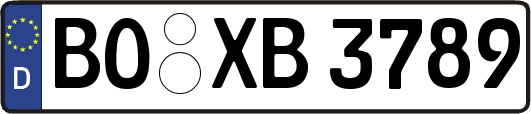 BO-XB3789