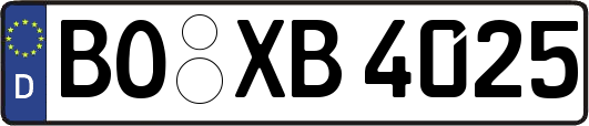 BO-XB4025