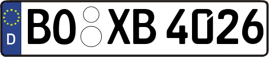 BO-XB4026