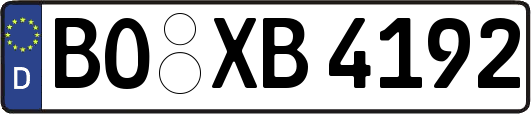 BO-XB4192