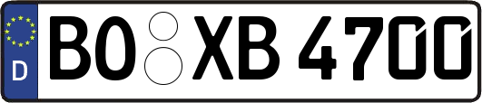 BO-XB4700