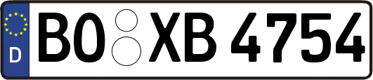 BO-XB4754