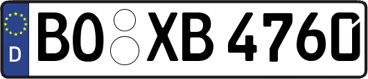 BO-XB4760