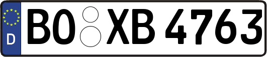BO-XB4763