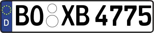BO-XB4775