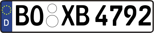 BO-XB4792