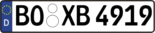 BO-XB4919