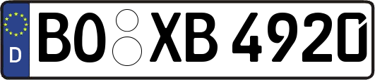 BO-XB4920