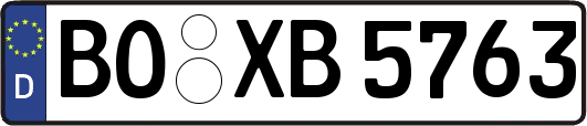 BO-XB5763