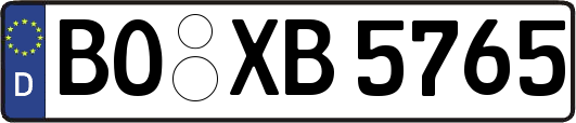 BO-XB5765