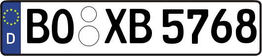 BO-XB5768