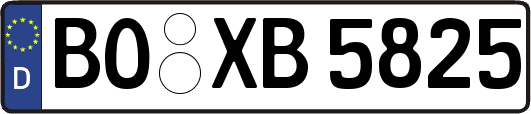 BO-XB5825