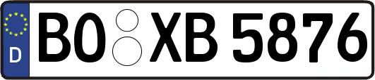 BO-XB5876