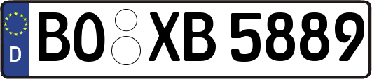 BO-XB5889