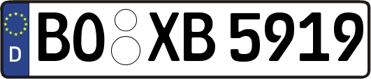 BO-XB5919