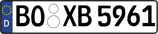 BO-XB5961