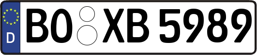 BO-XB5989
