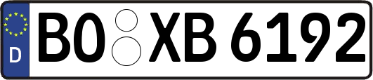 BO-XB6192