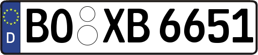 BO-XB6651