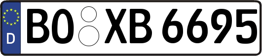 BO-XB6695