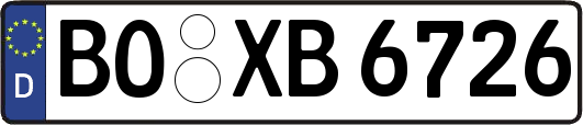 BO-XB6726