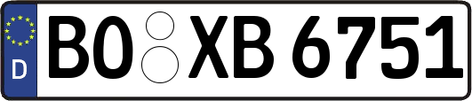 BO-XB6751