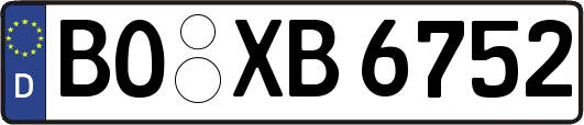 BO-XB6752