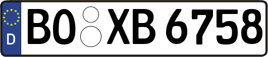 BO-XB6758