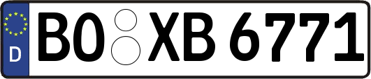 BO-XB6771