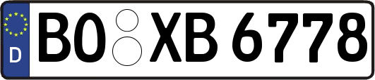 BO-XB6778