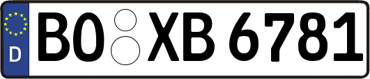 BO-XB6781