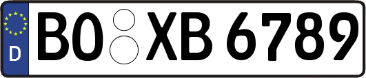 BO-XB6789