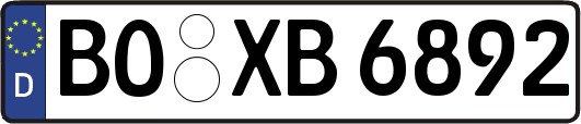 BO-XB6892