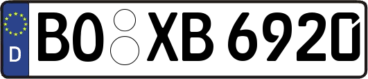 BO-XB6920