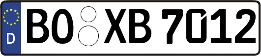 BO-XB7012