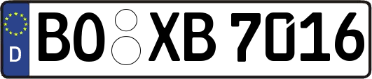 BO-XB7016
