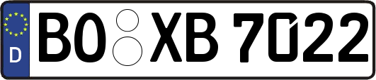 BO-XB7022