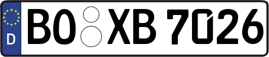 BO-XB7026