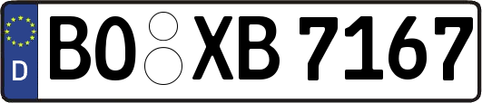 BO-XB7167