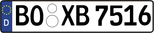 BO-XB7516