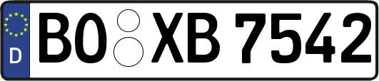 BO-XB7542