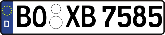 BO-XB7585