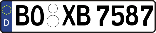 BO-XB7587
