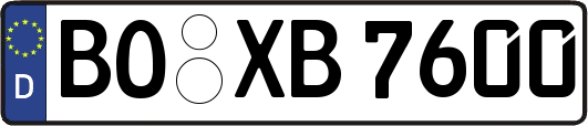 BO-XB7600
